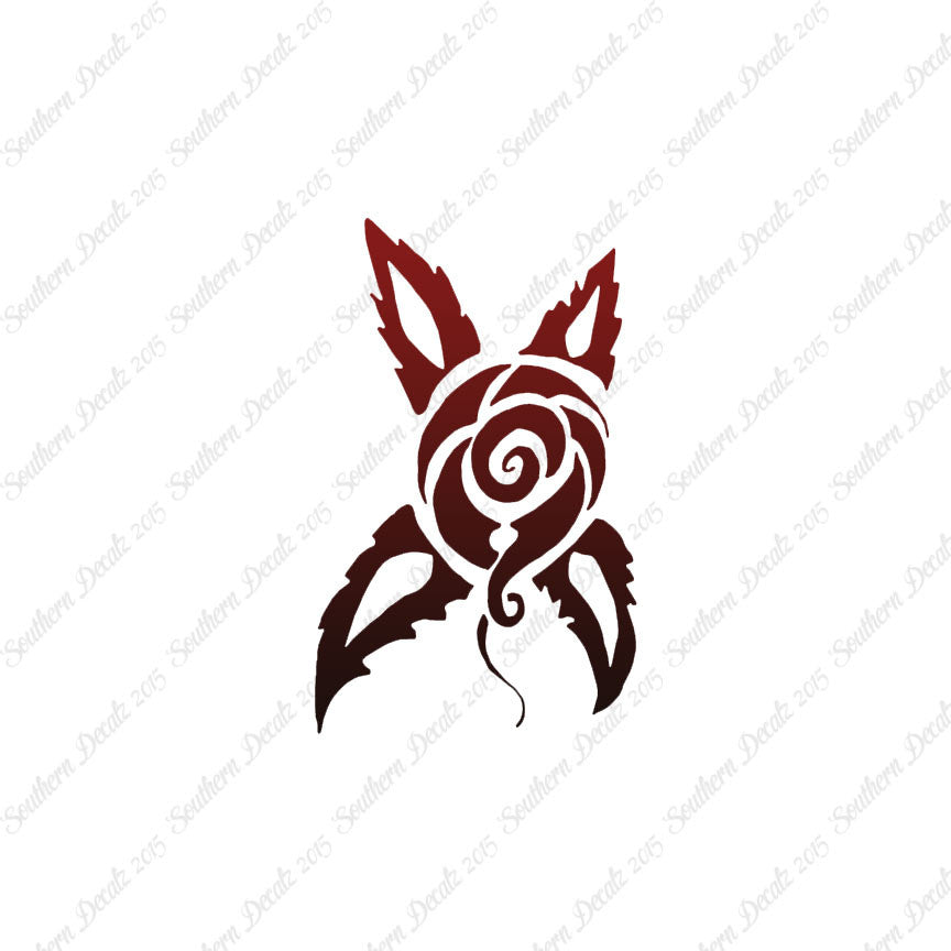 Tribal Rose Art Flower