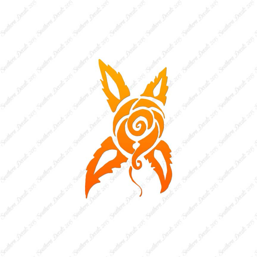 Tribal Rose Art Flower