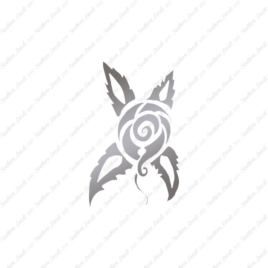 Tribal Rose Art Flower
