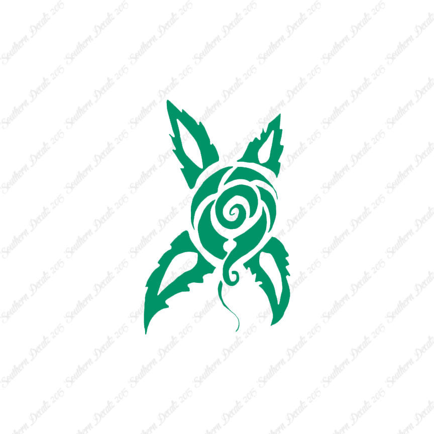 Tribal Rose Art Flower