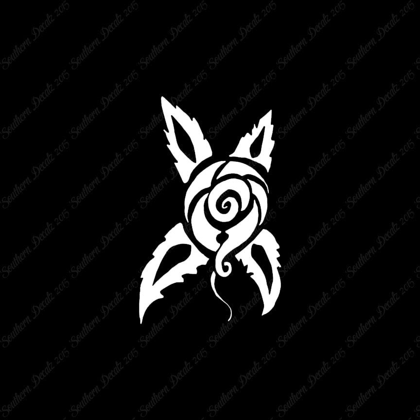 Tribal Rose Art Flower