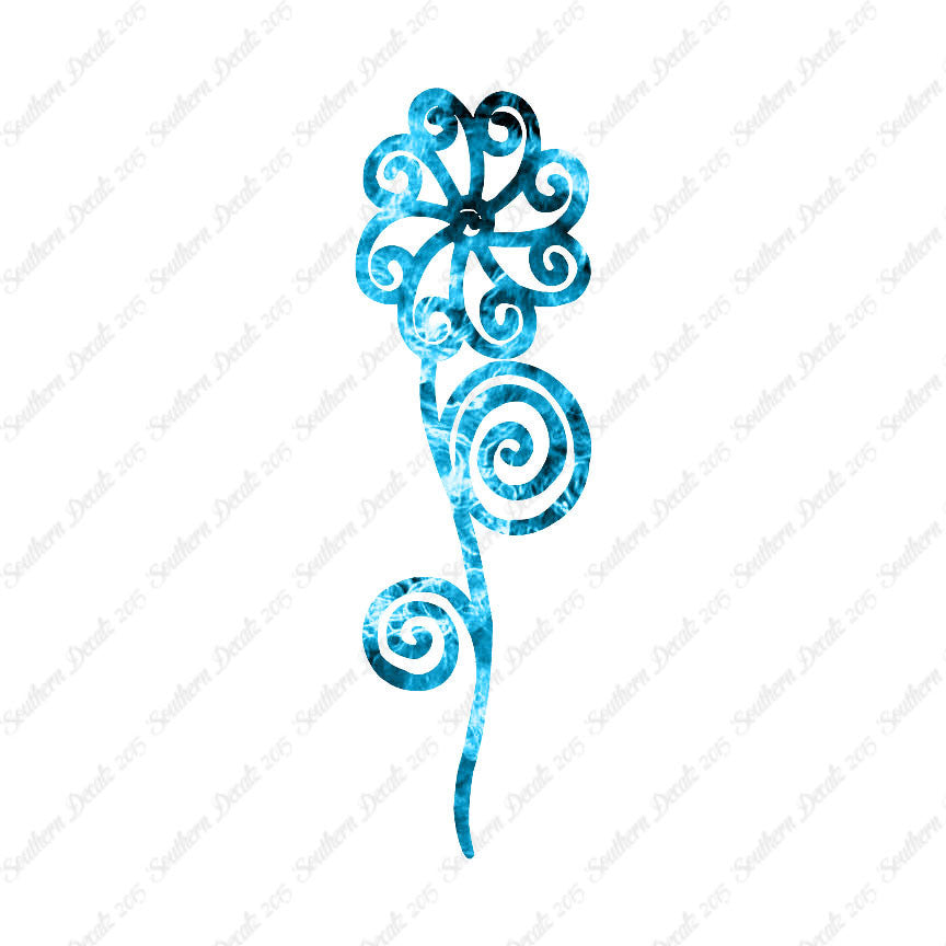 Rose Flower Swirl
