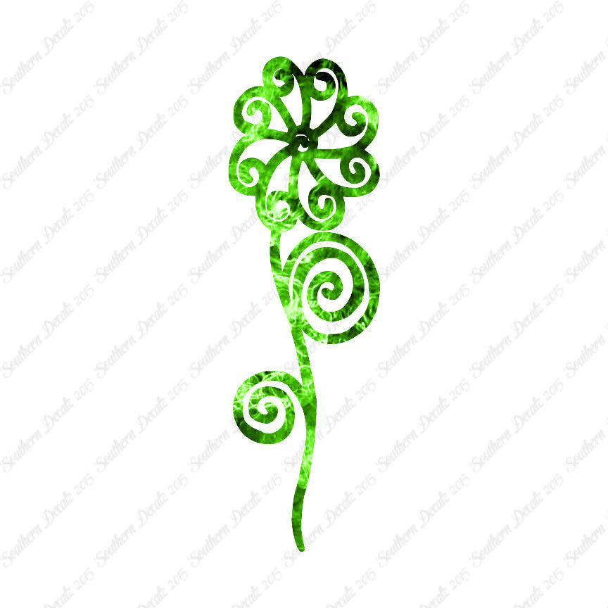 Rose Flower Swirl