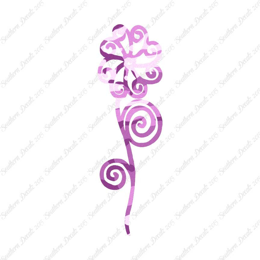 Rose Flower Swirl