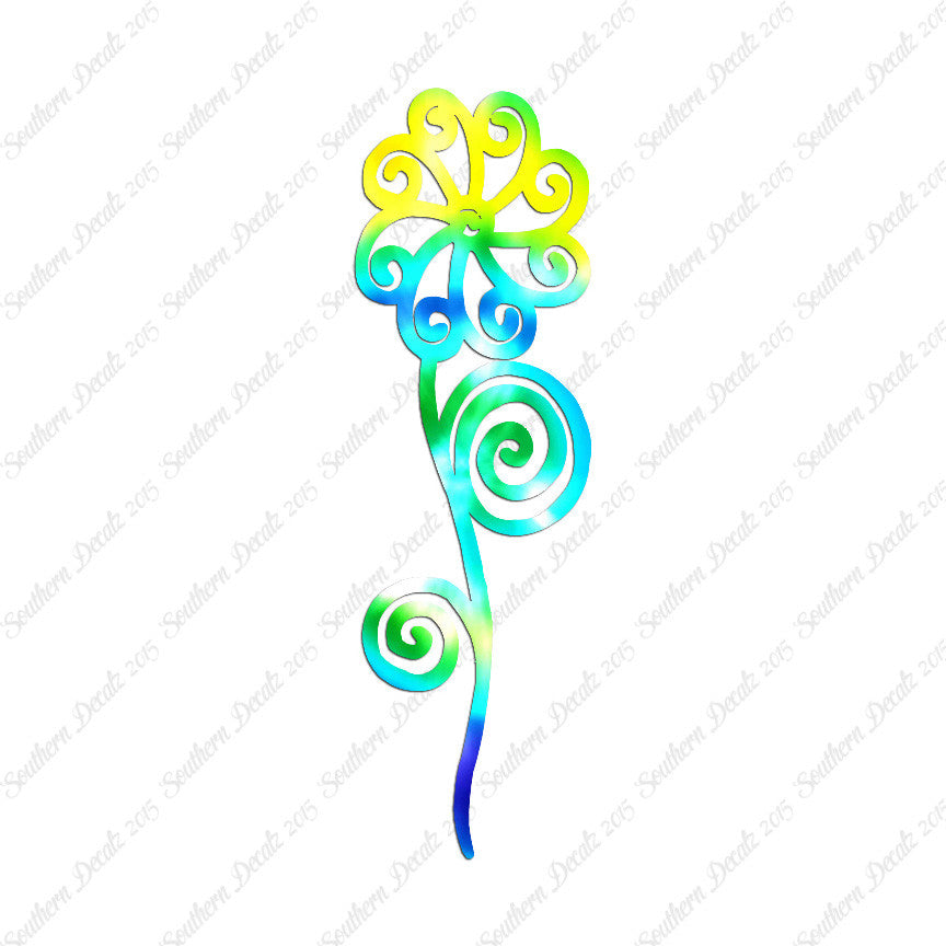 Rose Flower Swirl