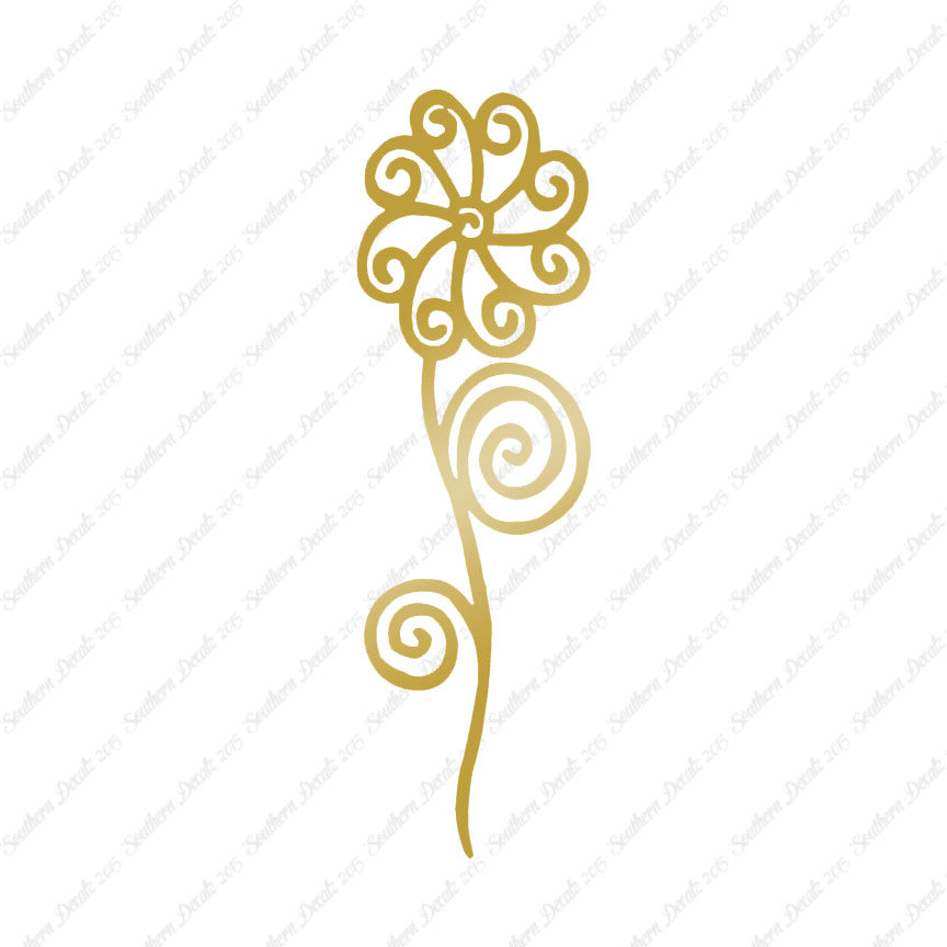 Rose Flower Swirl