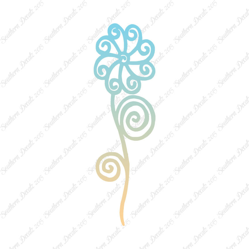 Rose Flower Swirl