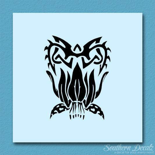 Tribal Tattooesque Lilly Flower