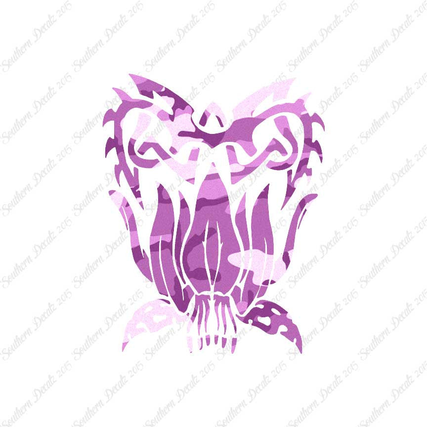 Tribal Tattooesque Lilly Flower