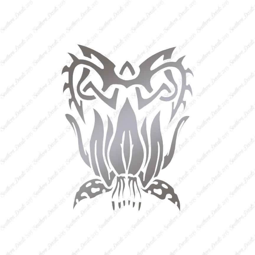 Tribal Tattooesque Lilly Flower
