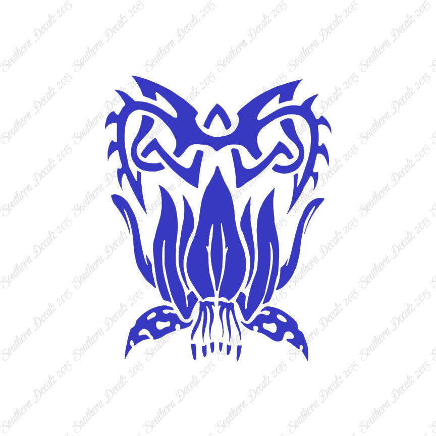 Tribal Tattooesque Lilly Flower