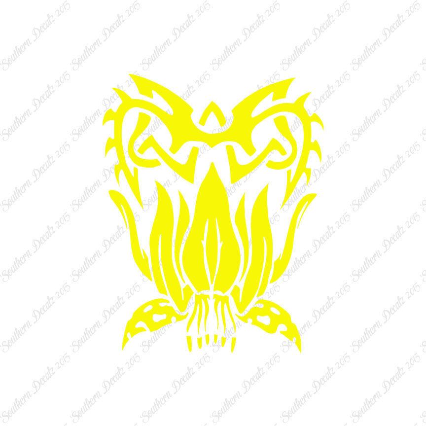 Tribal Tattooesque Lilly Flower