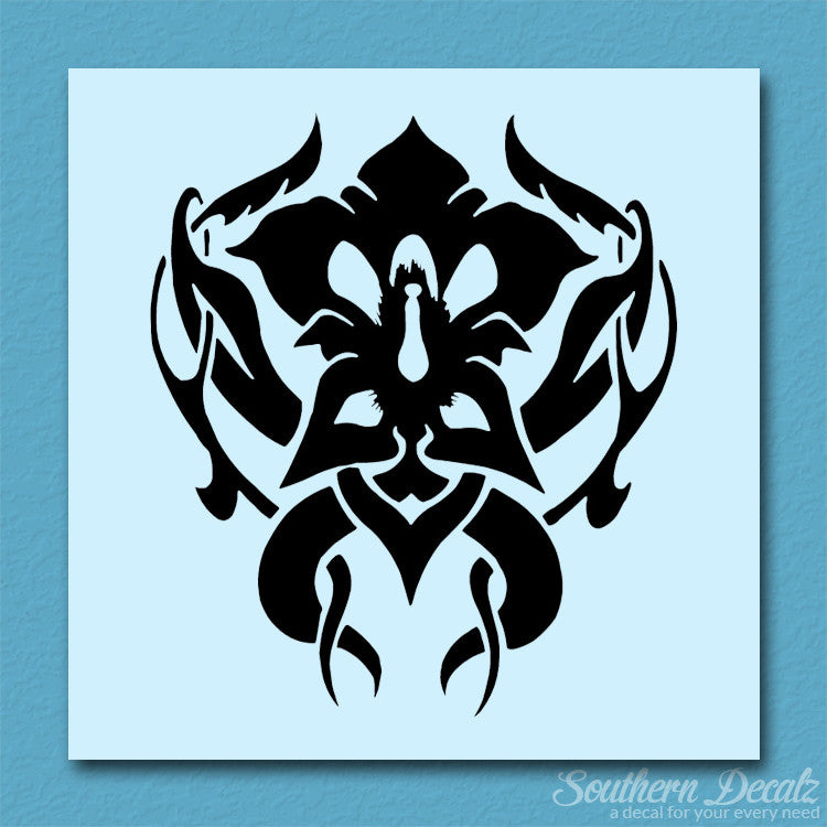 Tribal Hibiscus Flower