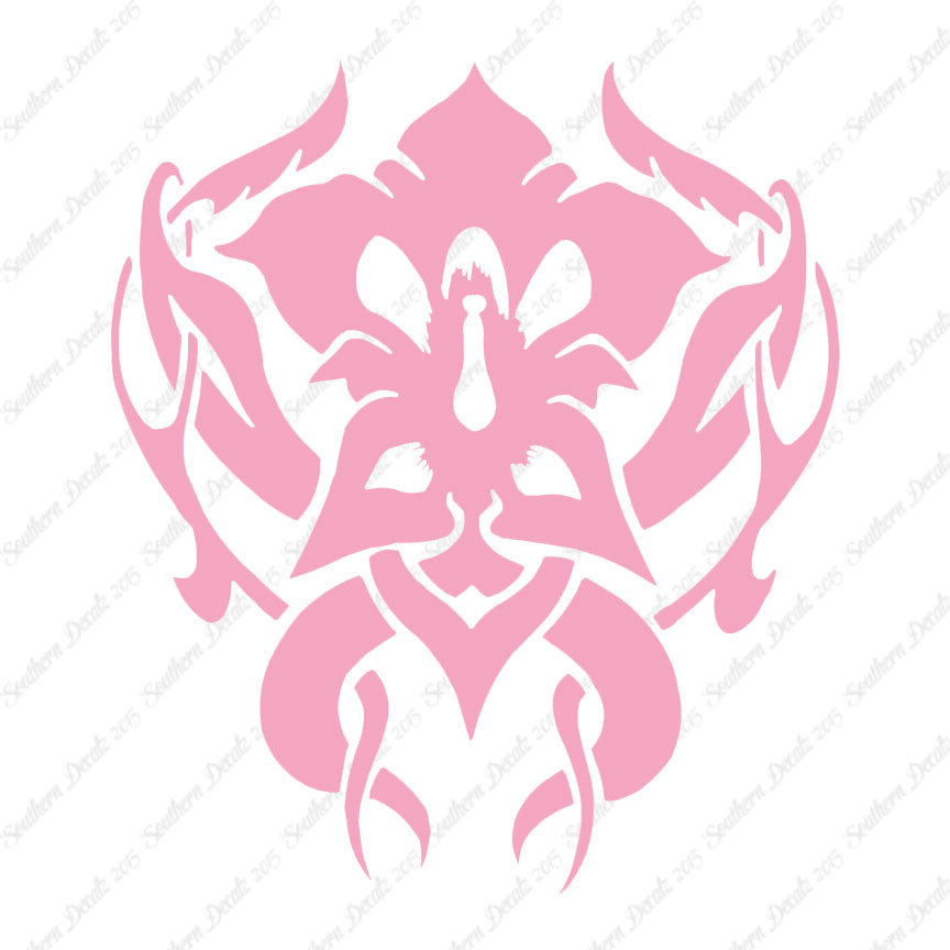 Tribal Hibiscus Flower