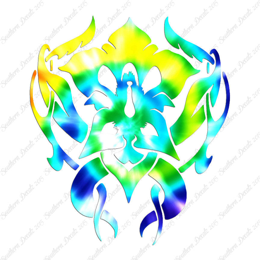 Tribal Hibiscus Flower
