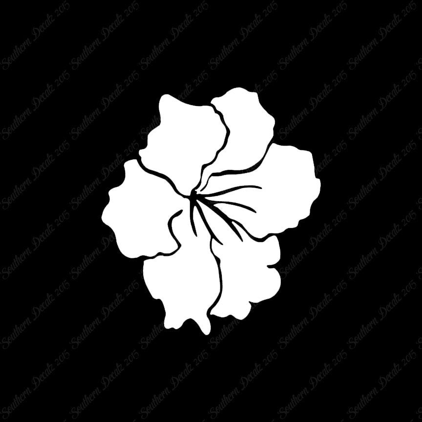 Hibiscus Flower Tribal