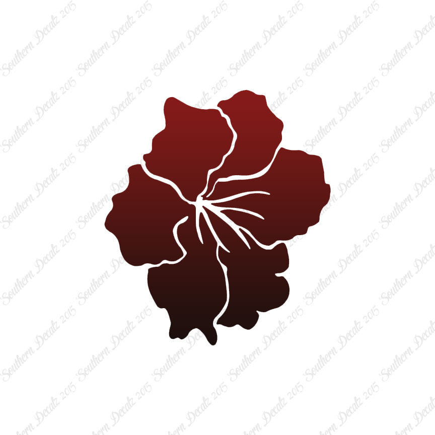 Hibiscus Flower Tribal