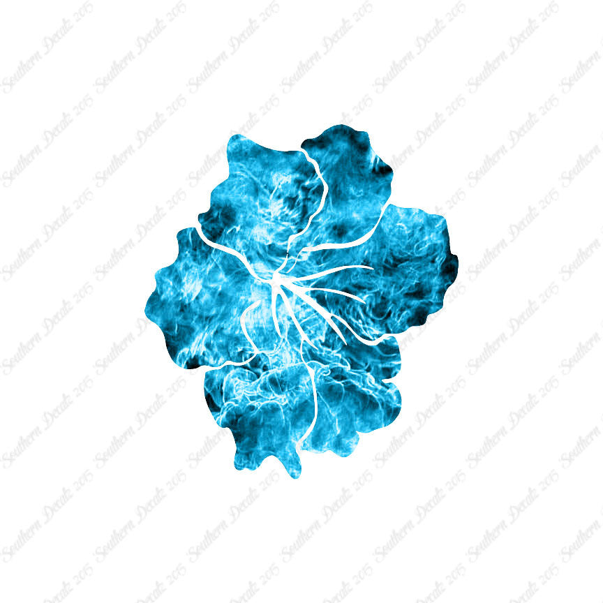 Hibiscus Flower Tribal