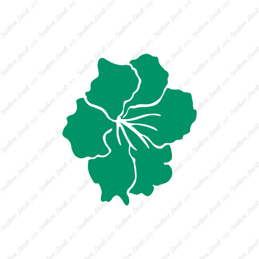 Hibiscus Flower Tribal