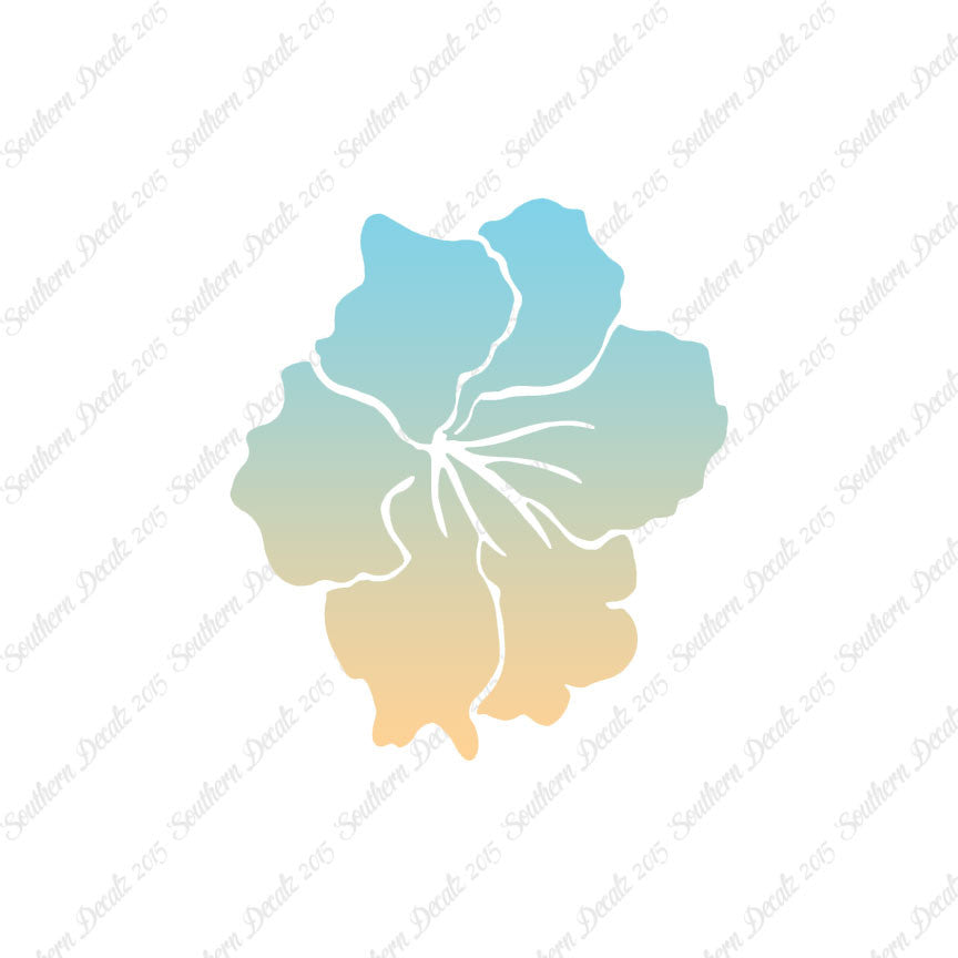 Hibiscus Flower Tribal