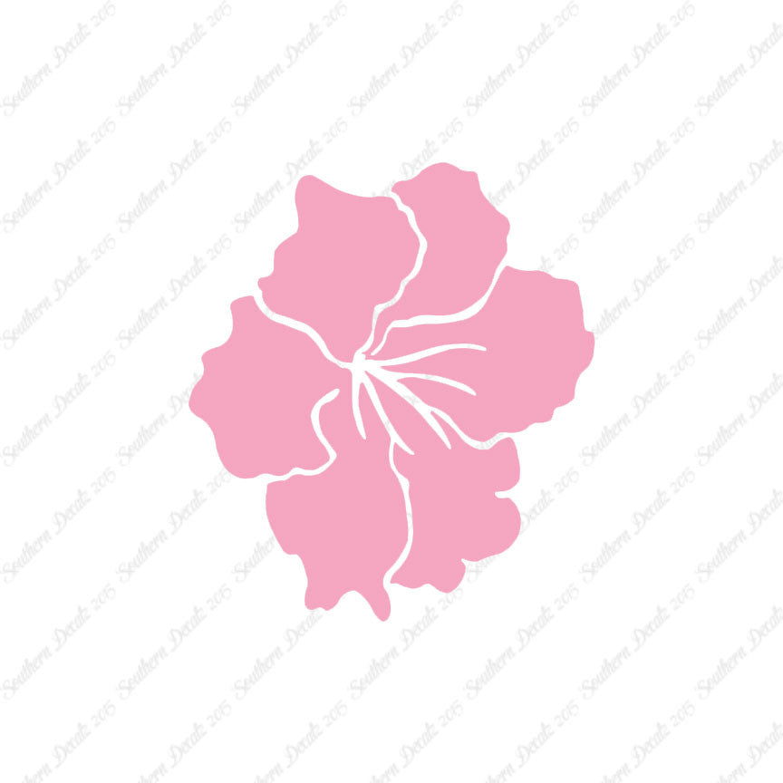 Hibiscus Flower Tribal