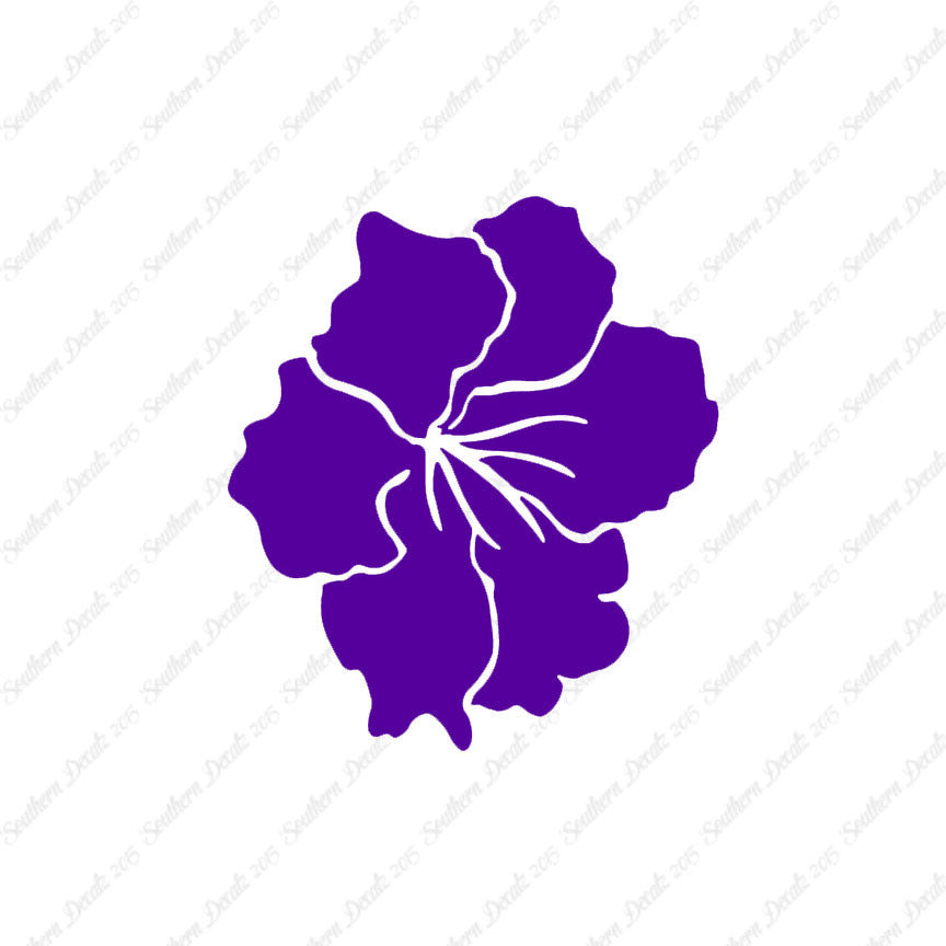 Hibiscus Flower Tribal