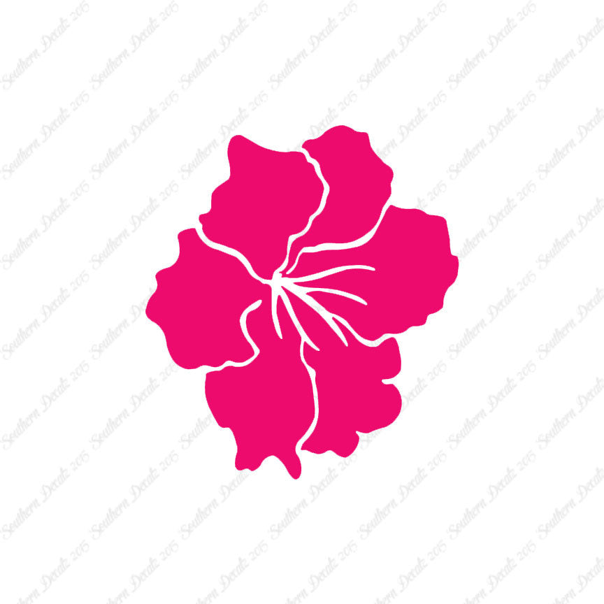 Hibiscus Flower Tribal