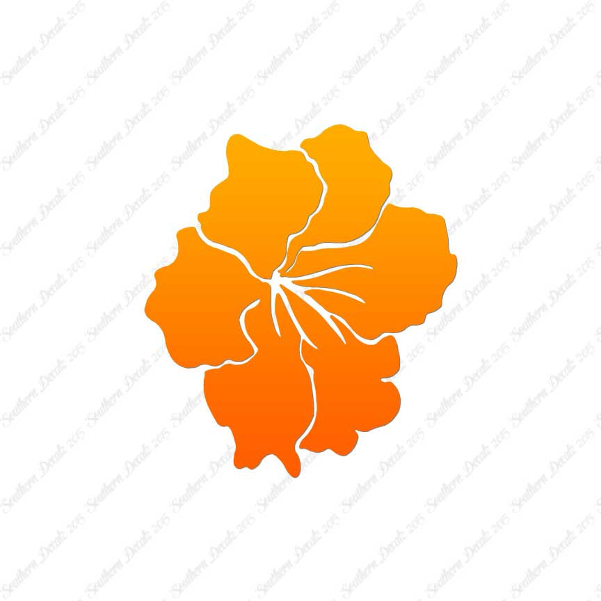 Hibiscus Flower Tribal