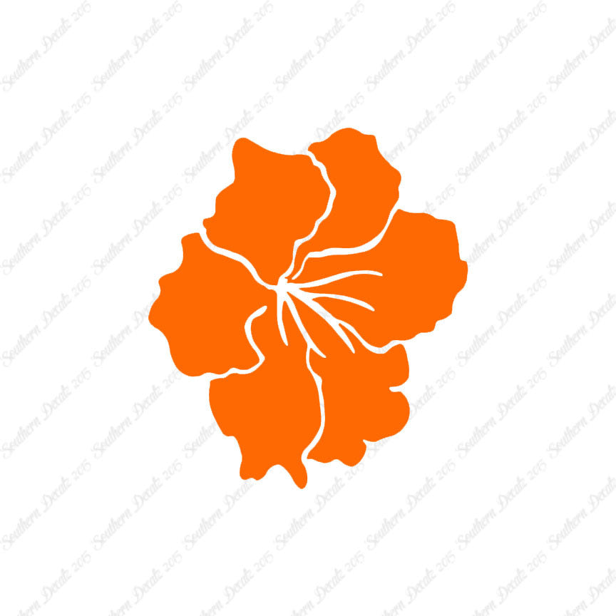 Hibiscus Flower Tribal