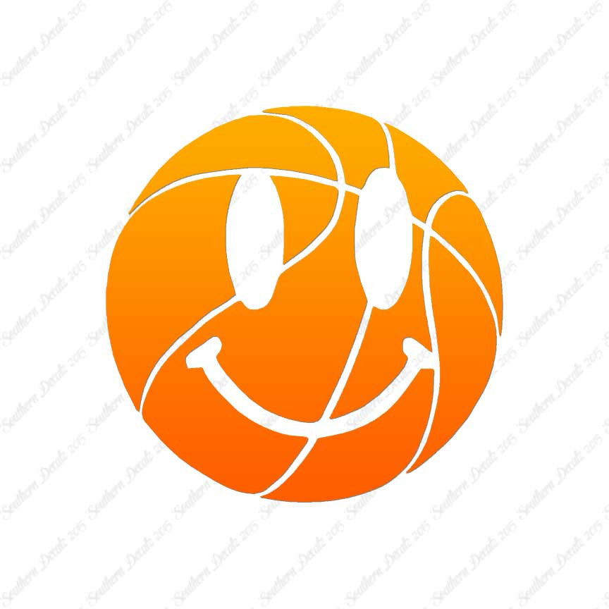 Basketball Happy Face