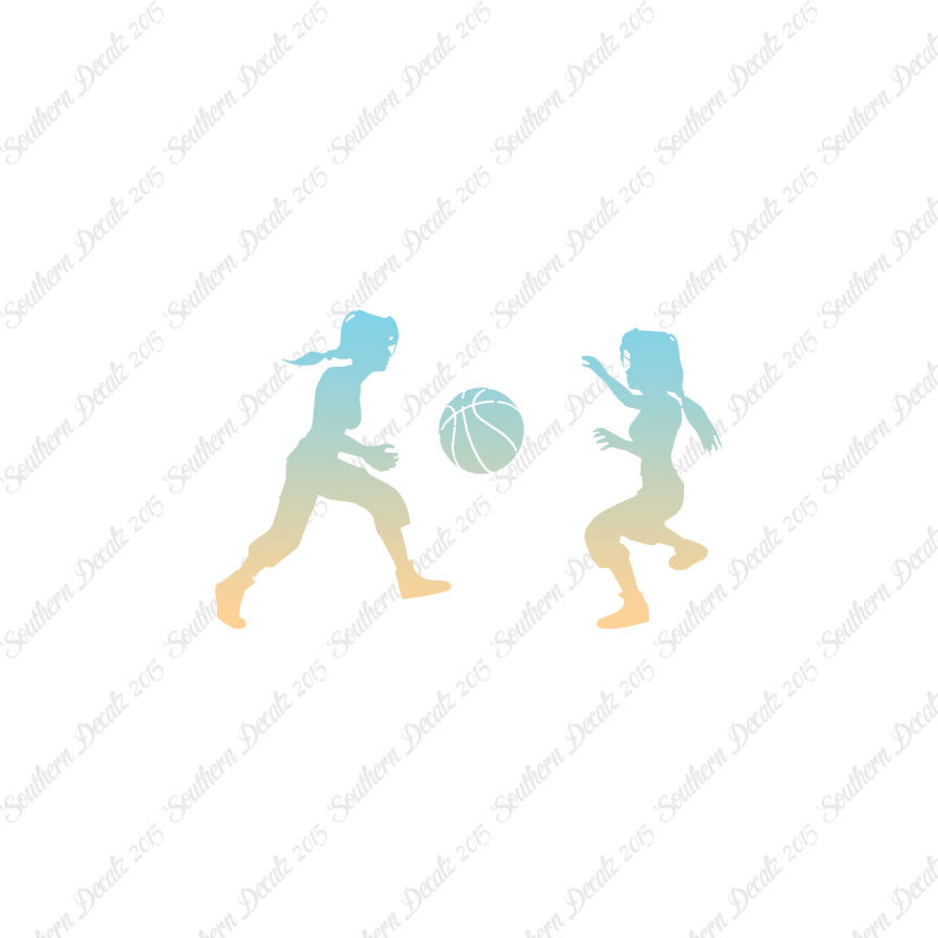 Children Play Basketball Sport