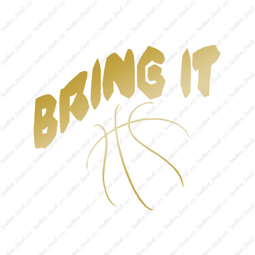 Bring It Basketball Sport
