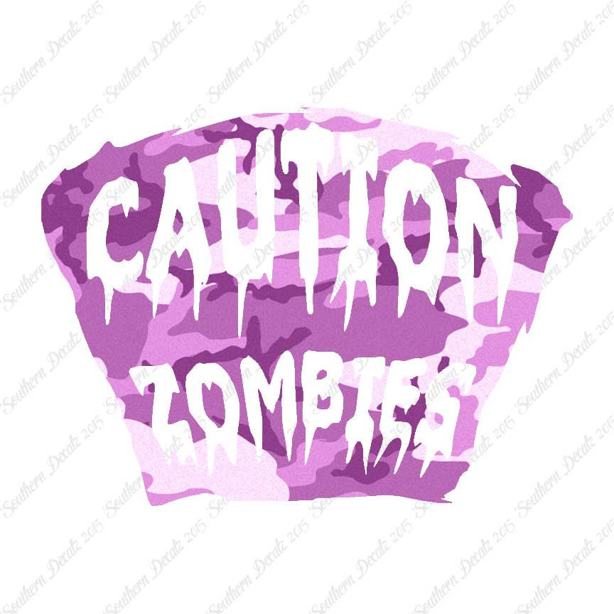 Caution Zombies Tombstone