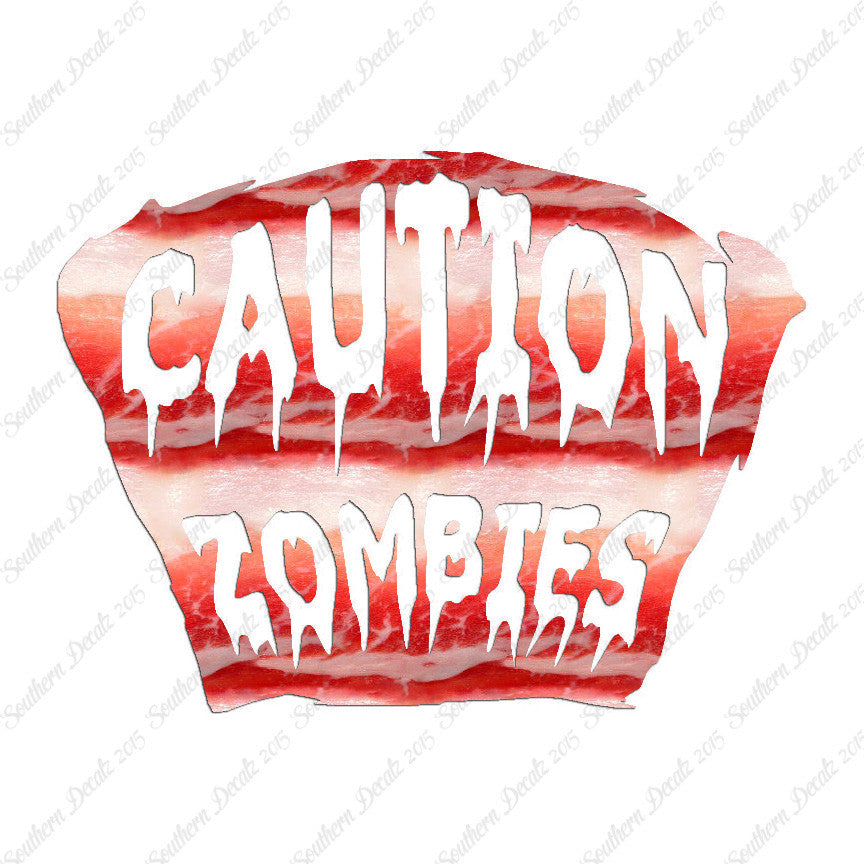 Caution Zombies Tombstone