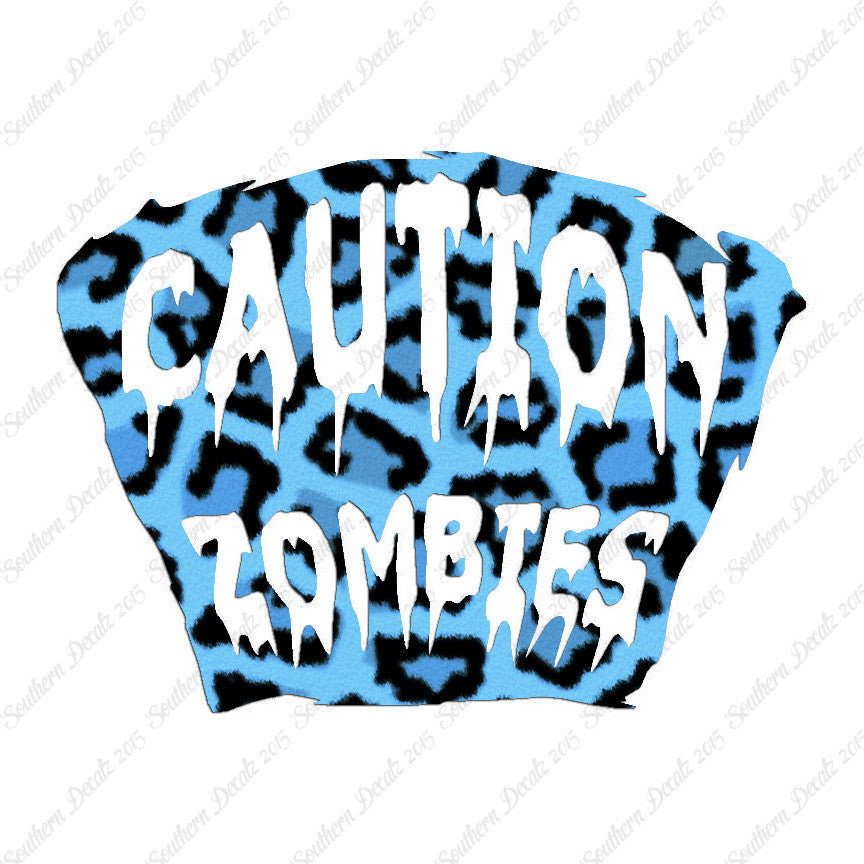 Caution Zombies Tombstone