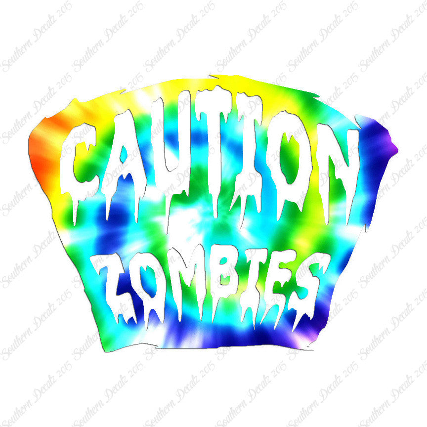 Caution Zombies Tombstone