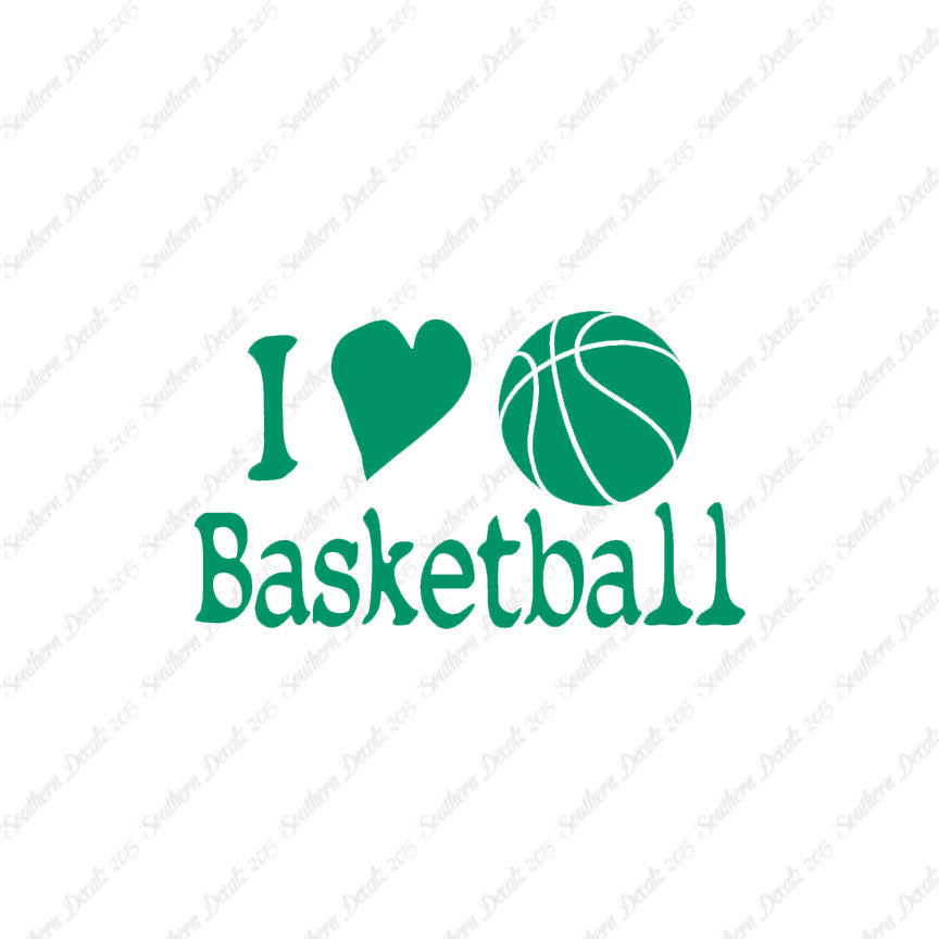 I Heart Love Basketball