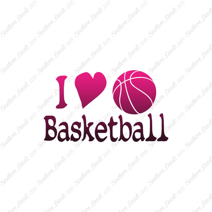 I Heart Love Basketball