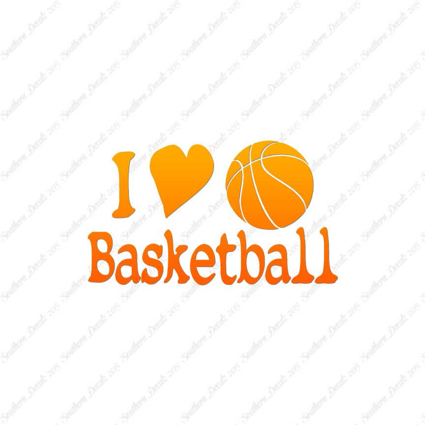 I Heart Love Basketball