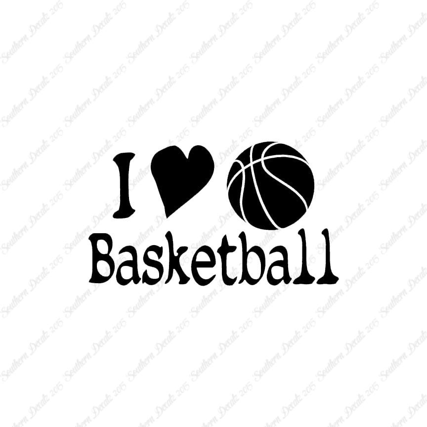 I Heart Love Basketball