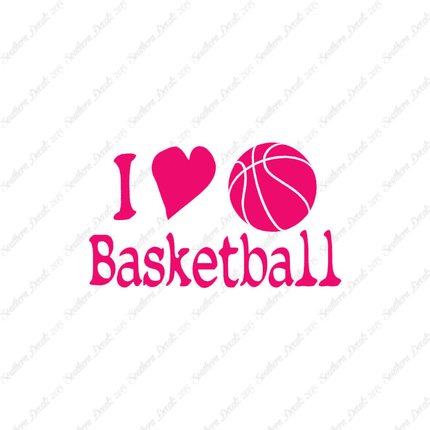 I Heart Love Basketball