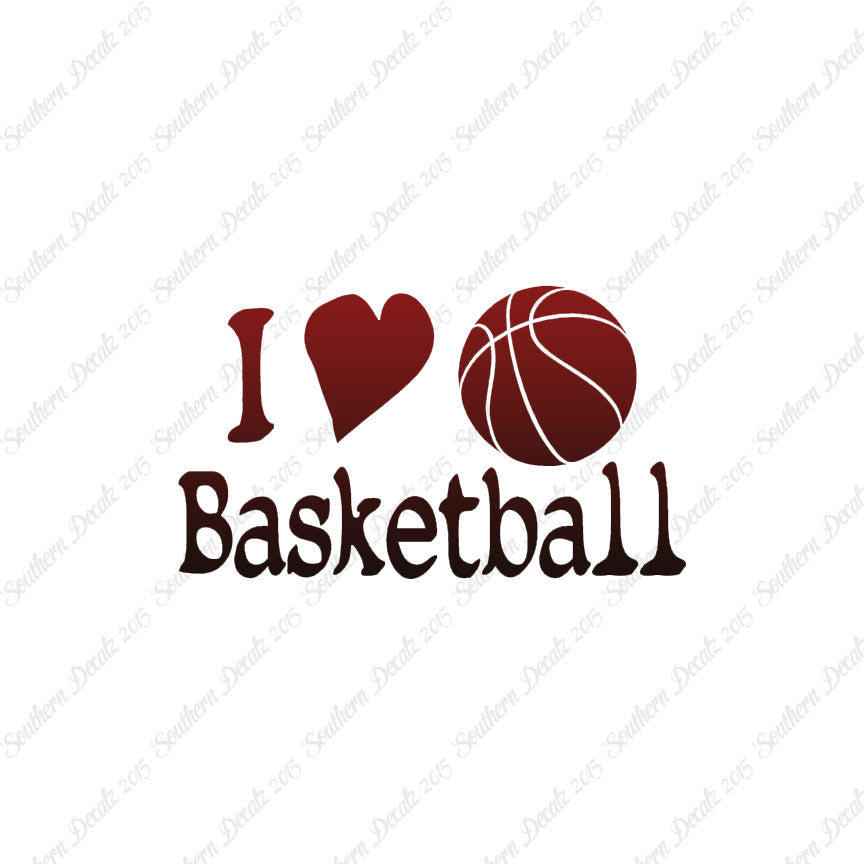 I Heart Love Basketball