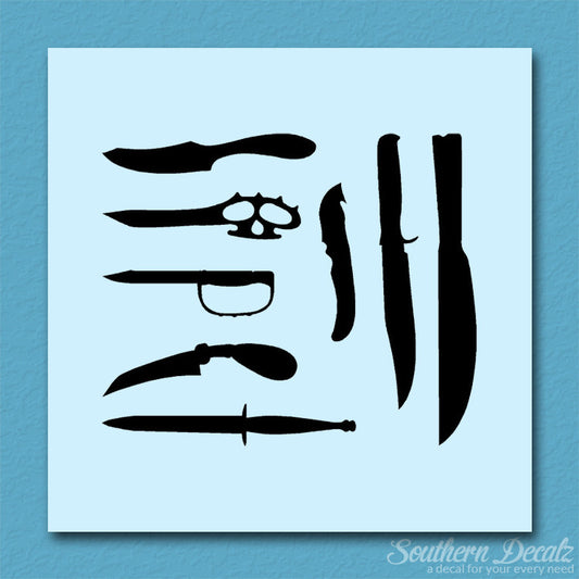 Set Of Daggers Knives
