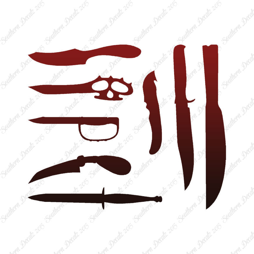 Set Of Daggers Knives