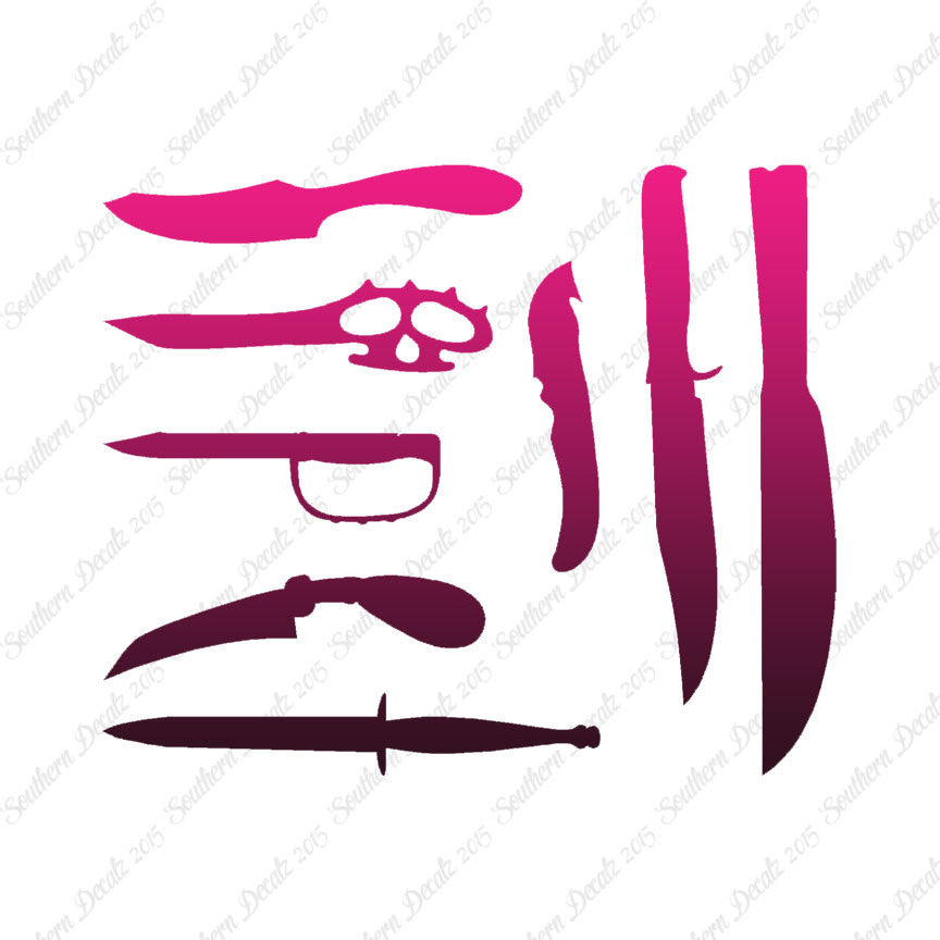 Set Of Daggers Knives