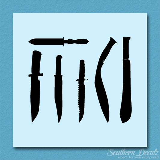 Set Of Knives Daggers