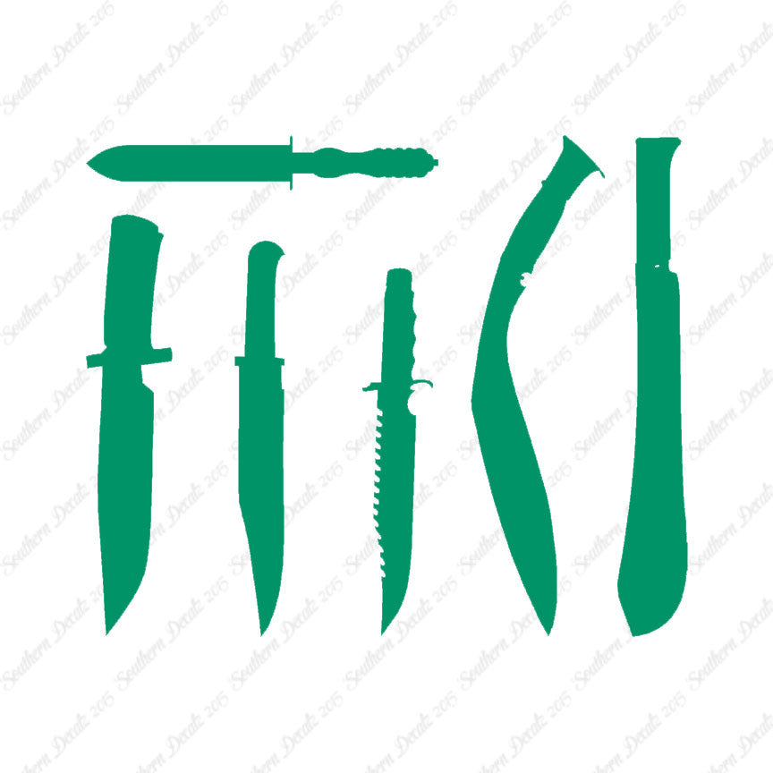 Set Of Knives Daggers
