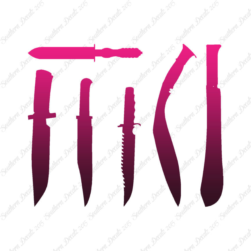 Set Of Knives Daggers