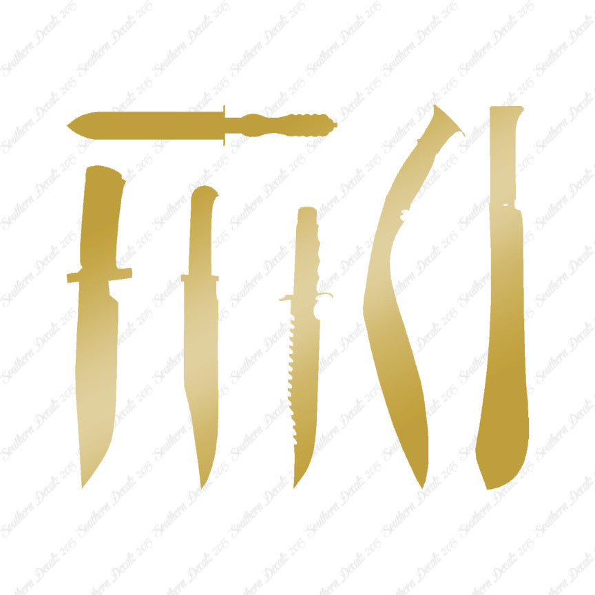 Set Of Knives Daggers