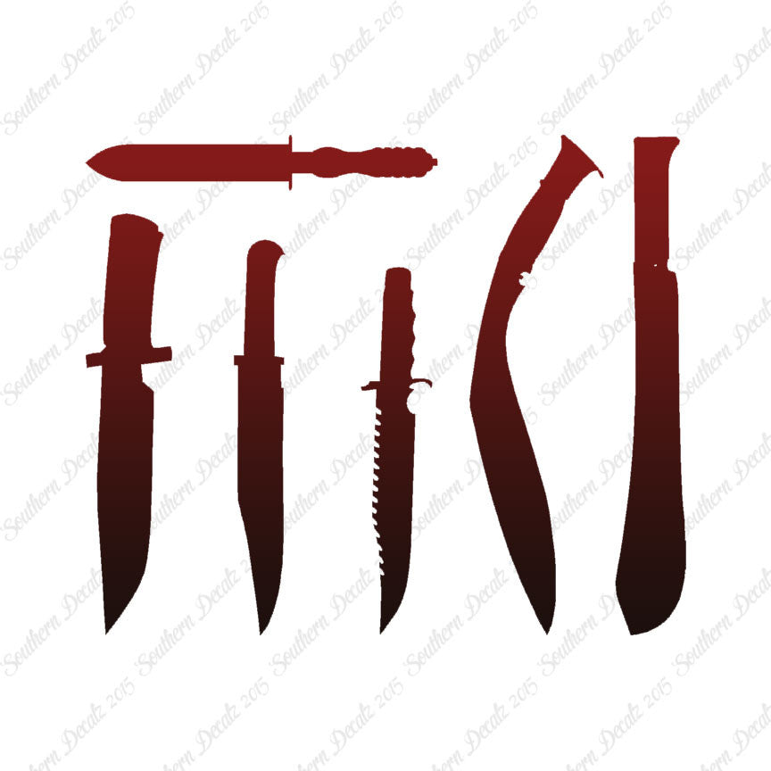 Set Of Knives Daggers